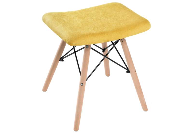 Табурет Ben yellow (40x40x44). 