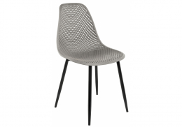 Стул на металлокаркасе Vero серый (47x52x84)